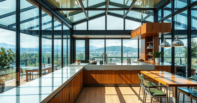 Fechamento de Área Gourmet com Vidro: Dicas e Vantagens Fechamento de Área Gourmet com Vidro: Dicas e Vantagens