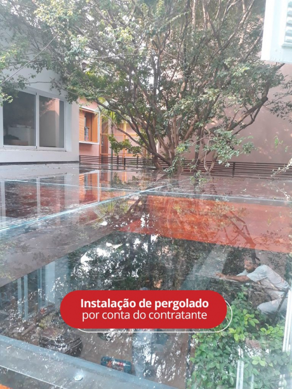 Cobertura com Vidro Avenida Engenheiro Caetano Alvares - Cobertura de Vidro para Garagem
