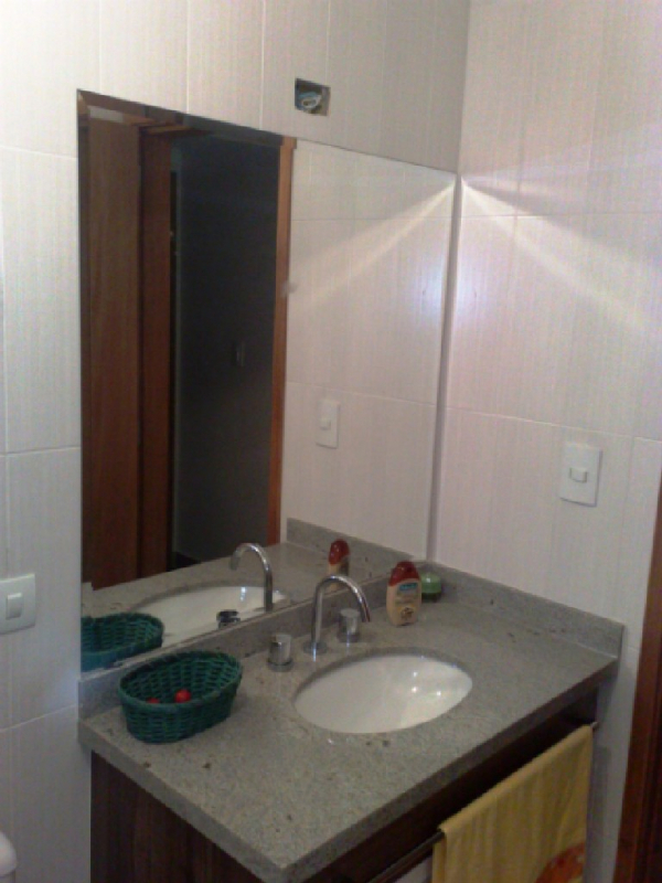 Espelho de Banheiro Preço São Vicente - Espelho Retangular
