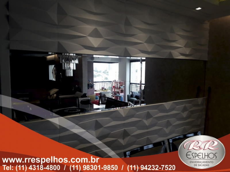 Espelho Decorativo para Sala Avenida Engenheiro Caetano Alvares - Espelho Decorativo