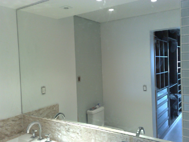 Espelho Redondo para Banheiro Vila Curuçá - Espelho de Parede