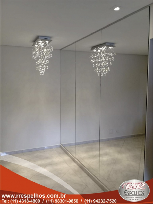 Espelho Retangular Valor Vila São Francisco - Espelho Grande para Sala