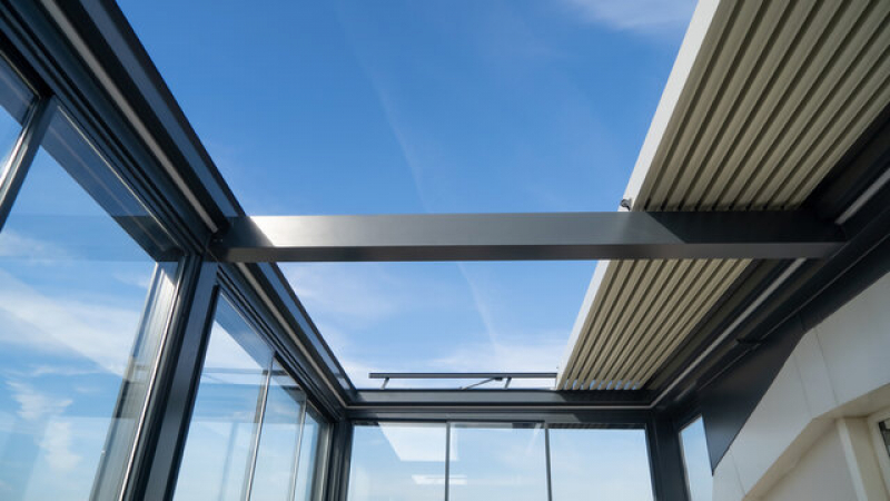 Estrutura de Alumínio para Telhado de Vidro Praça da Árvore - Estrutura de Alumínio para Cobertura de Vidro