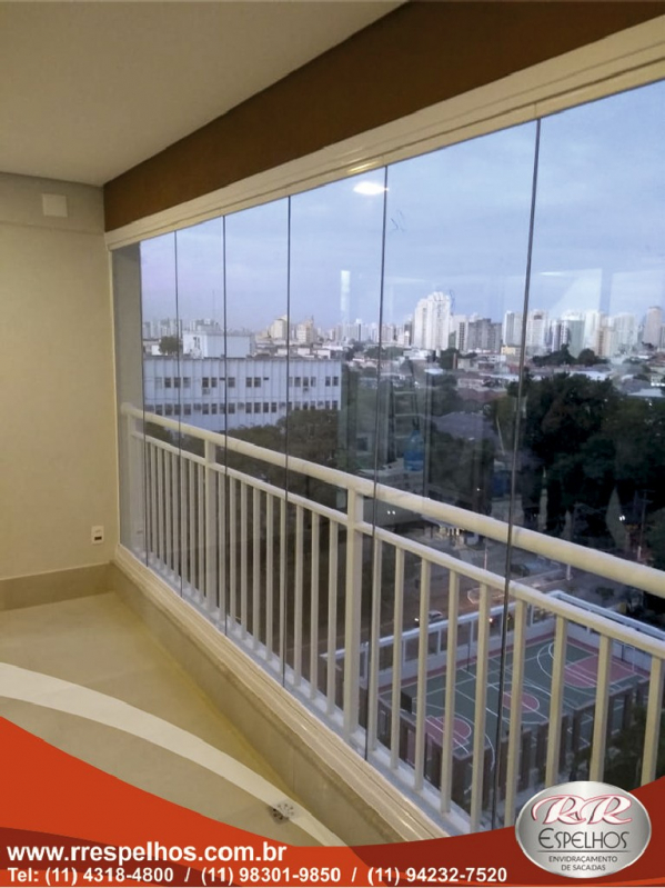 Fechamento de Fachada com Vidro Valores Vila Carrão - Fechamento em Vidro Area Externa
