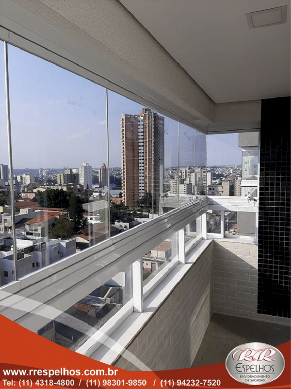 Fechamento de Fachada Preços Caraguatatuba - Fechamento de Terraço com Vidro