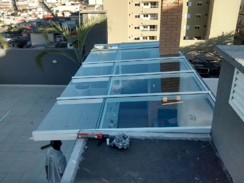 Orçamento de Fechamento em Vidro Area Externa Vila Cruzeiro - Fechamento de Area com Vidro