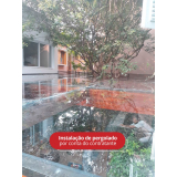 coberturas em vidro para terraços valor Vila São Francisco