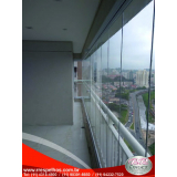 cortina de vidro para varanda de apartamento valor Jardim Bonfiglioli