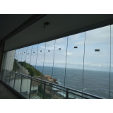 empresa que faz fechamento de varanda em vidro Chácara Monte Alegre