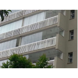 envidraçamento de varanda vidro temperado valor Vila Prudente