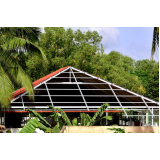 estrutura aluminio para telhado preço Belém