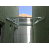 fechamento de terraço com vidro preços Parque do Carmo