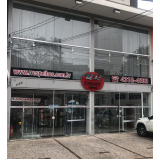 onde vende fachada de loja em vidro temperado Vila Mariana