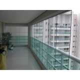 orçamento de envidraçamento de varanda vidro temperado Vila Sonia