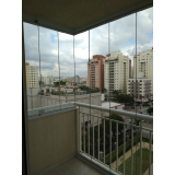 orçamento de fechamento de varanda em vidro Vila Esperança