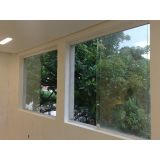 vidro para janela da sala preço Sacomã